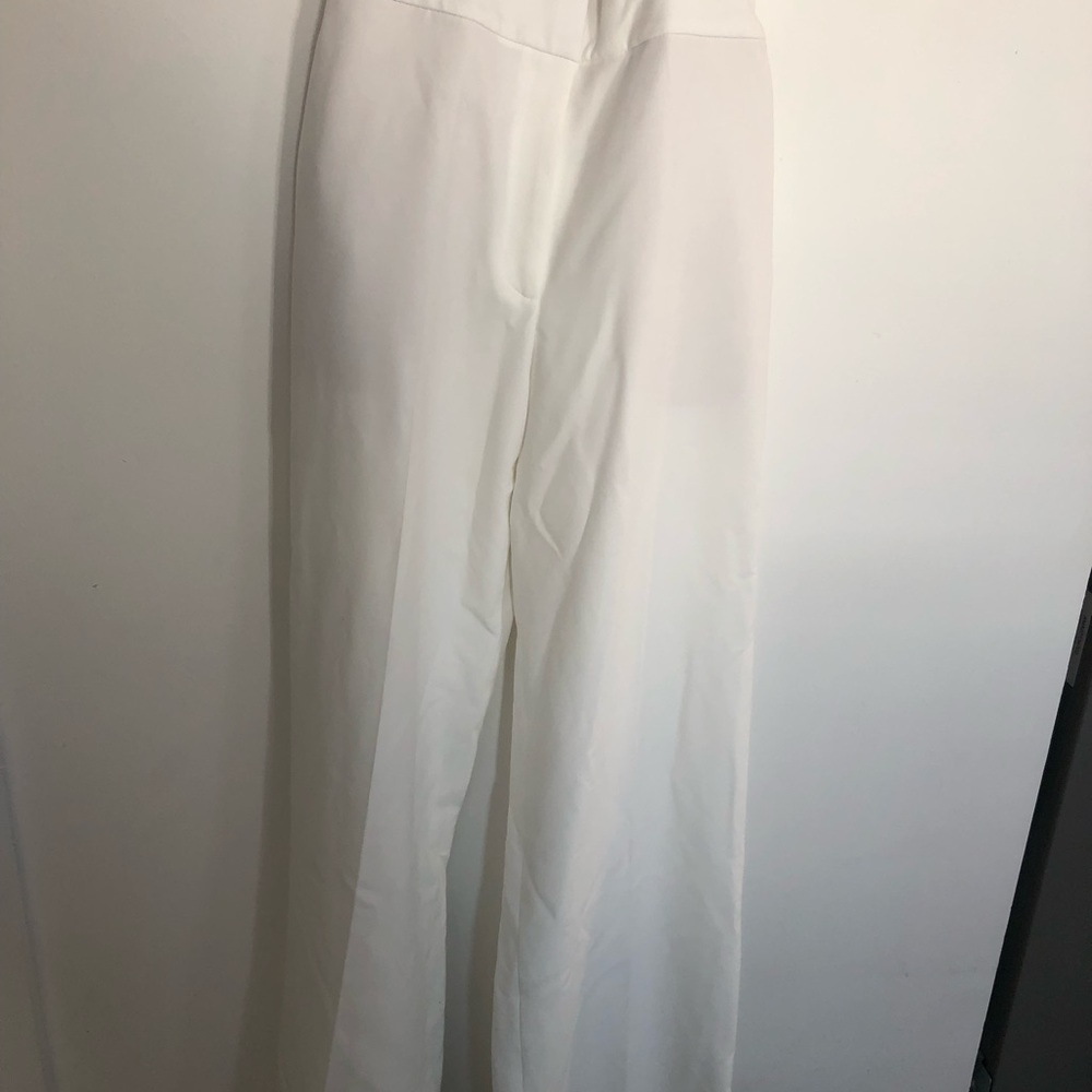 Hugo Boss Women's Wide Leg Cream Pants new - Picture 1 of 10